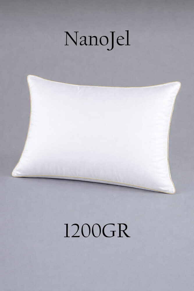 Premium Gold Serisi 1200Gr Nano Jel Yastık 1 Adet | 50x70cm Dolgun Yastık Tekli